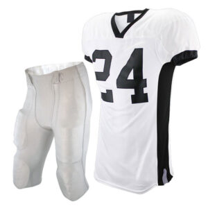 White Panel Football Kit