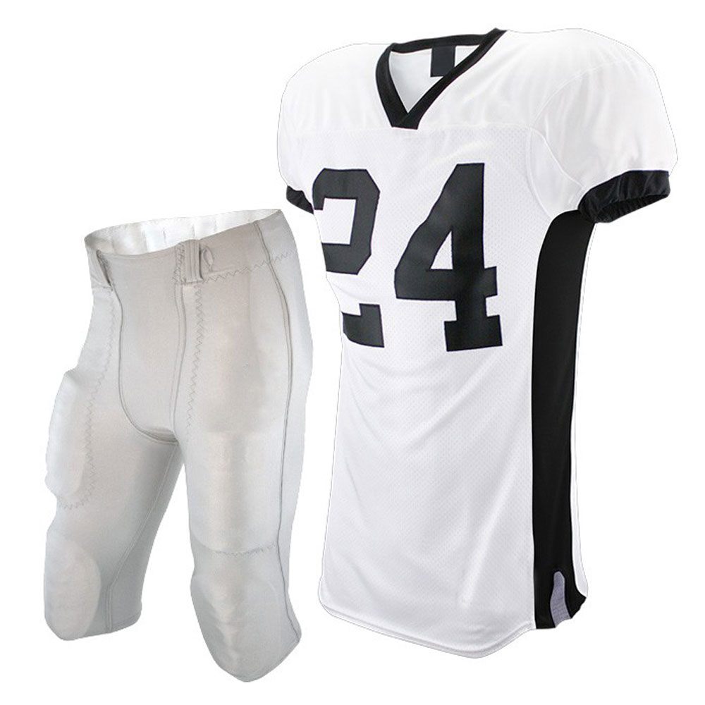 White Panel Football Kit