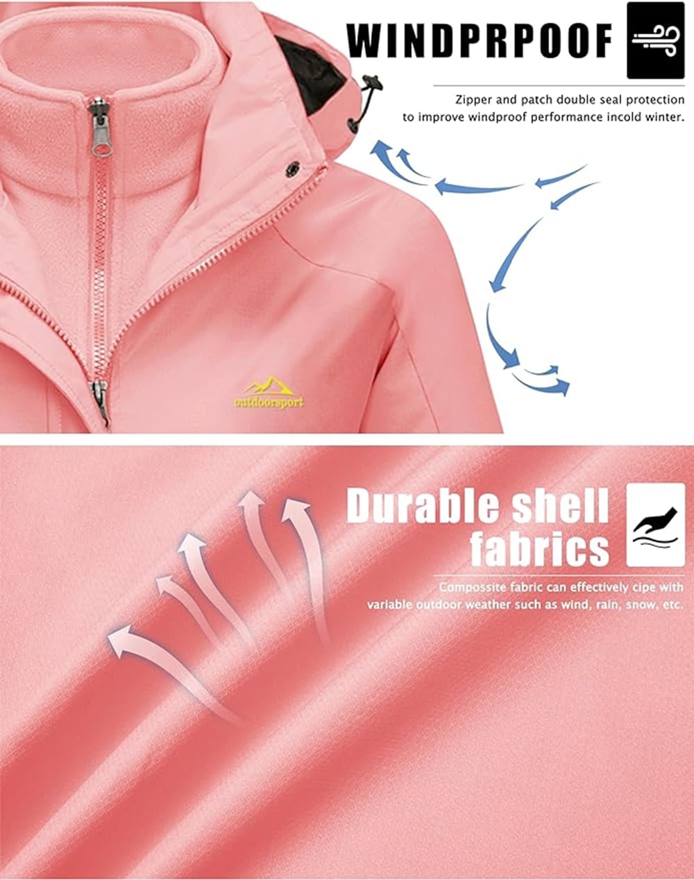 Winter Softshell Jacket 02 - Image 4