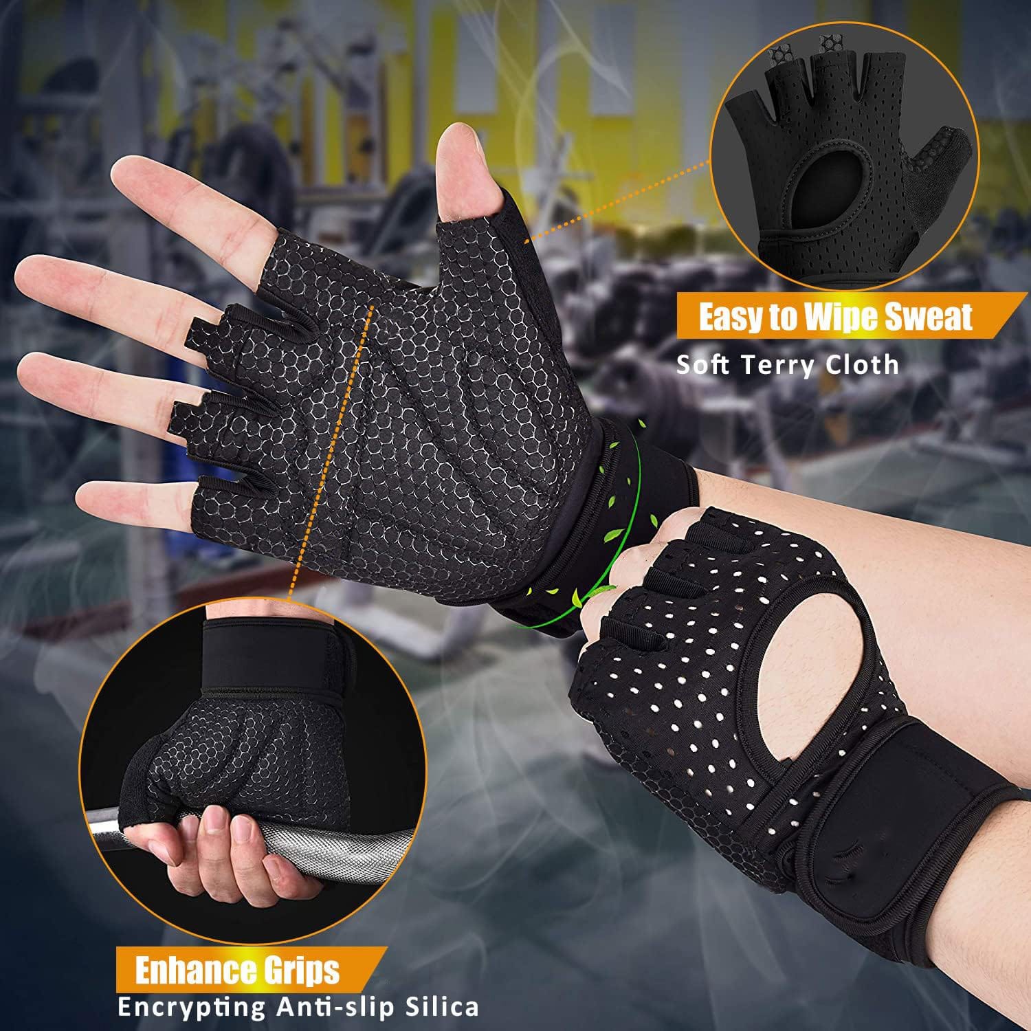 Elite Gym Gloves Accessory - Image 3