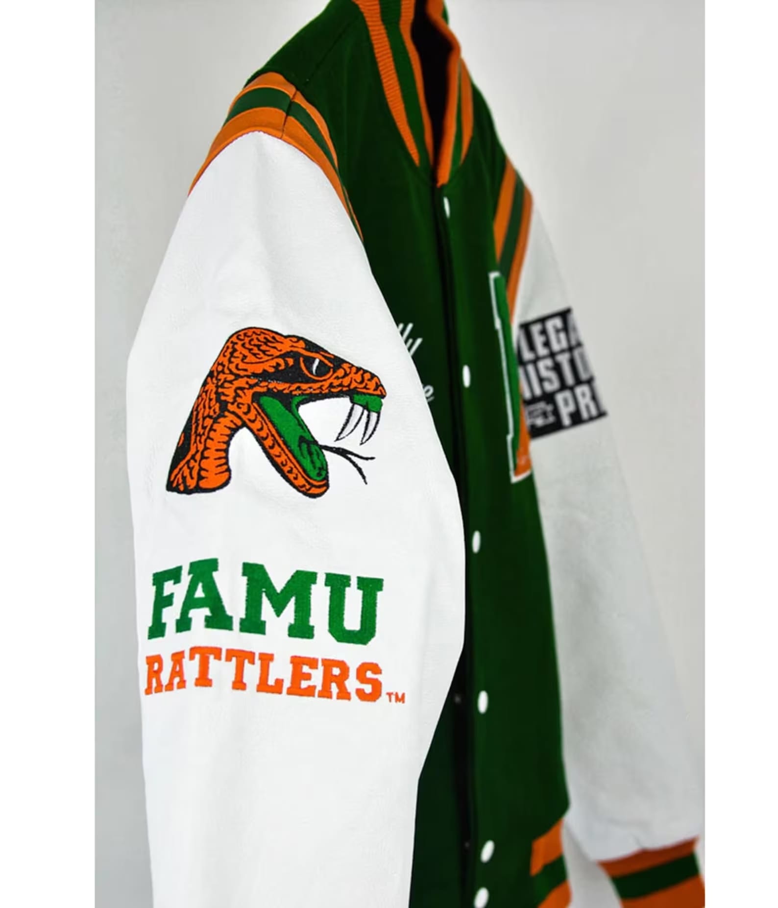 Puffer Varsity Jacket 04 - Image 5