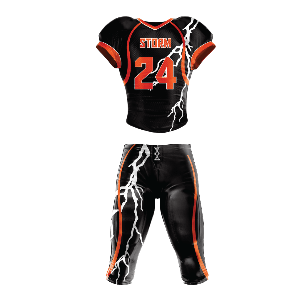 Away American Football Team Kit
