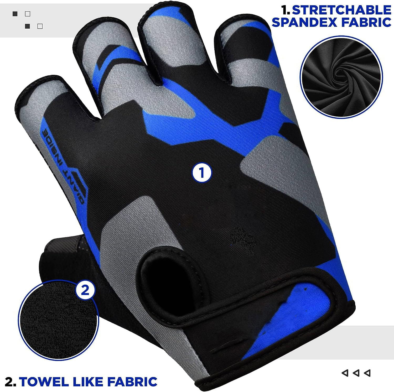 Academy Gym Gloves Accessory - Image 4