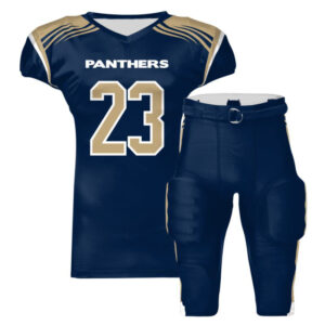 Navy Gold Football Kit