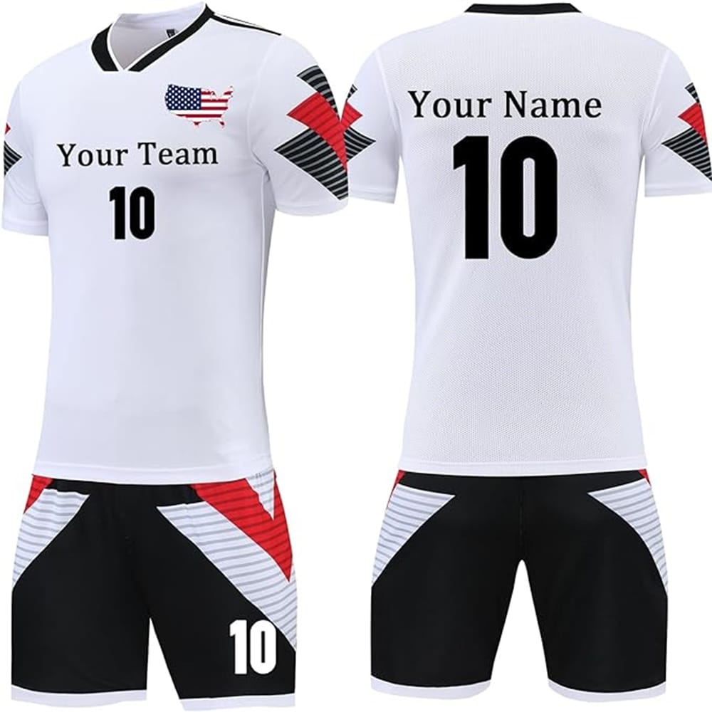 Away Soccer Team Kit 02