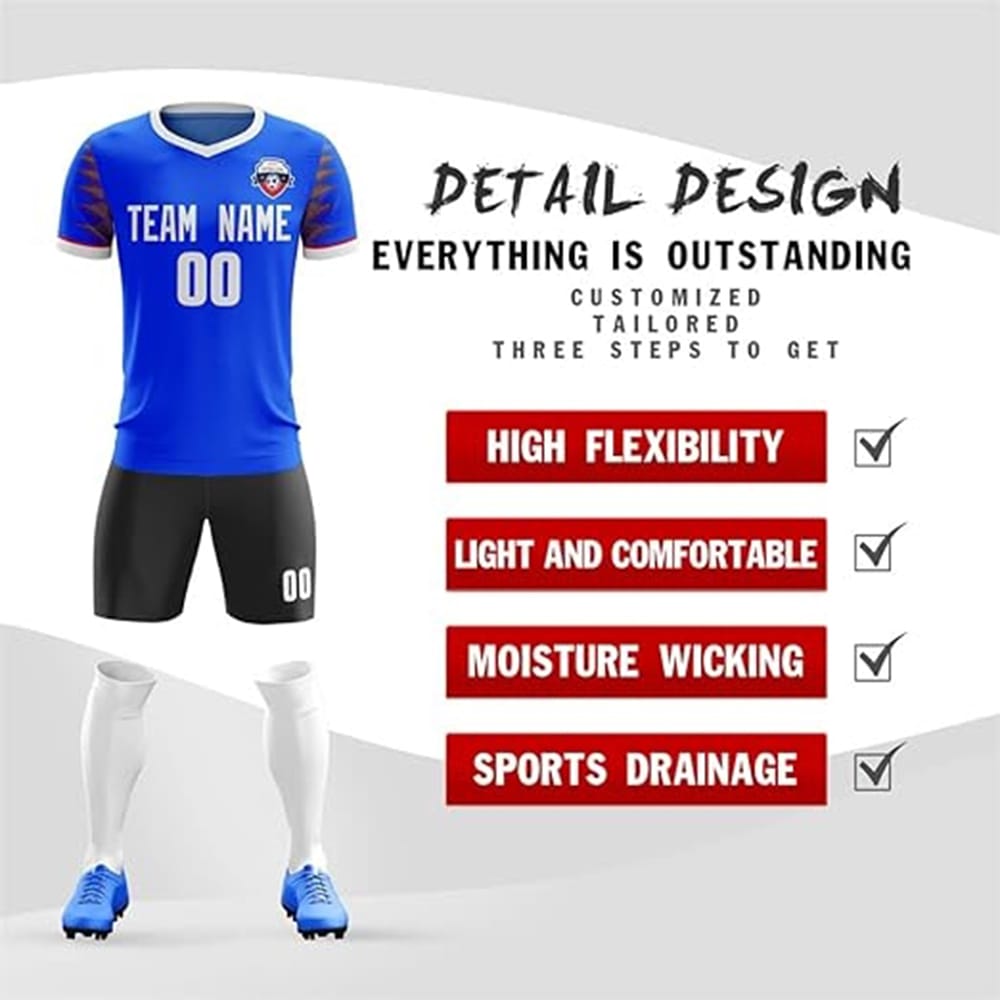 Tournament Soccer Team Kit 02 - Image 4