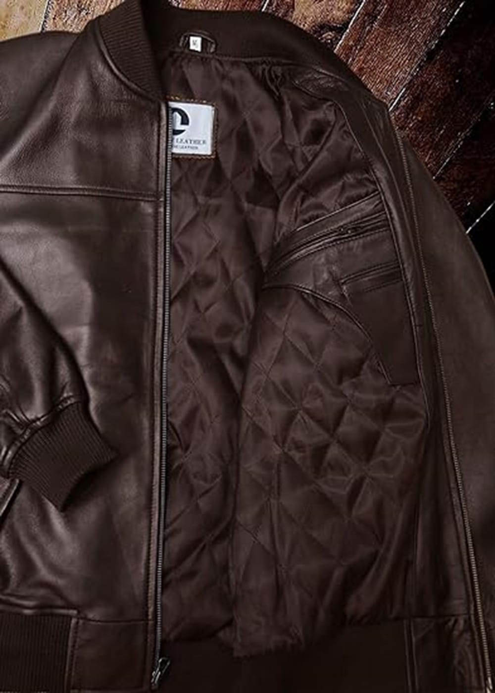 Classic Bomber Jacket - Image 2