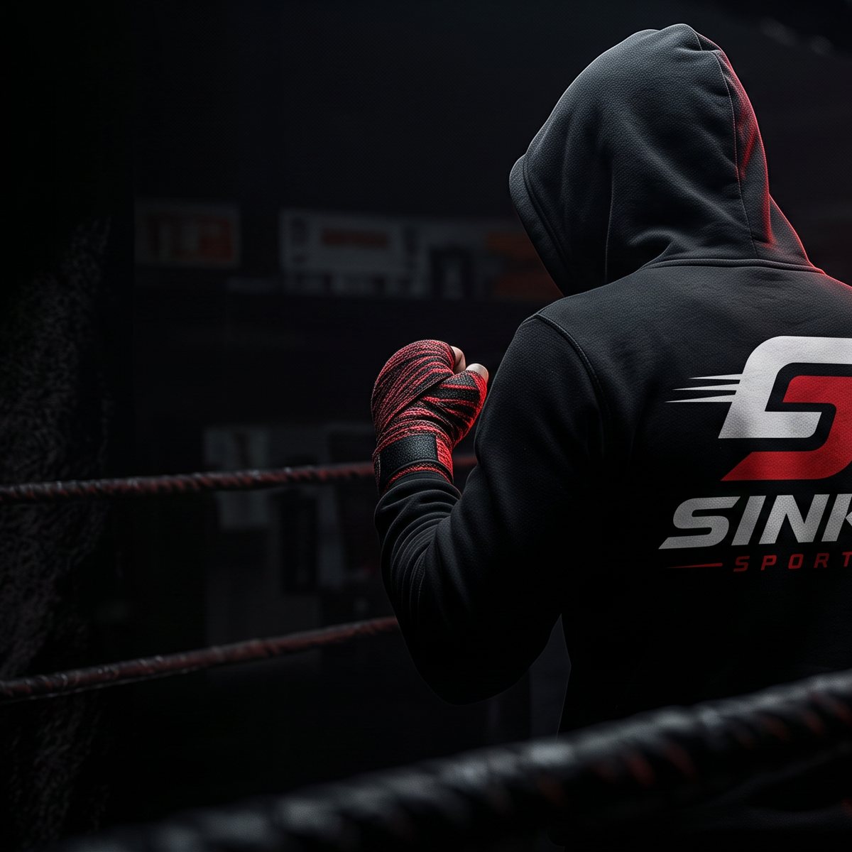 Boxing Robe with Hood - Image 5